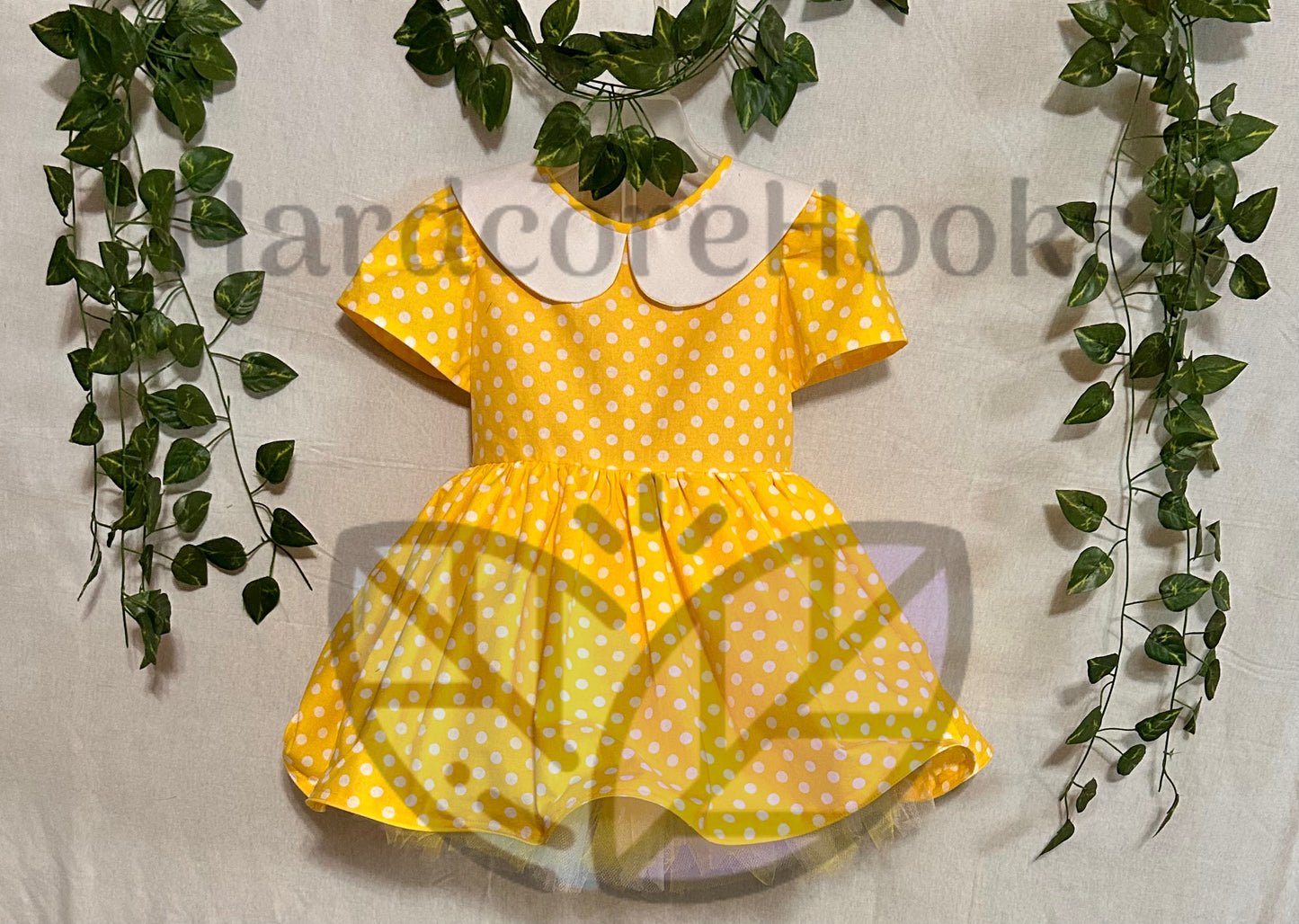 Peter Pan collar dress custom