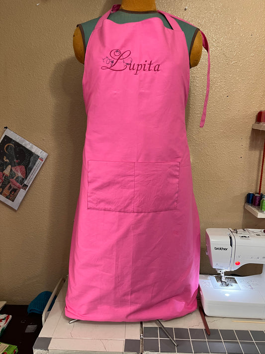 Adult Embroidered Apron